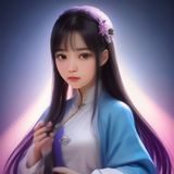 蘑菇视频官网SEO策略师张蕊的工作照，女性，坐在站立式办公桌前，屏幕上显示数据分析图表，神情认真，体现数据驱动的工作方式