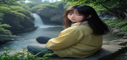蘑菇视频离线缓存功能使用场景，用户在地铁车厢内用手机流畅观看缓存视频，画面温馨自然